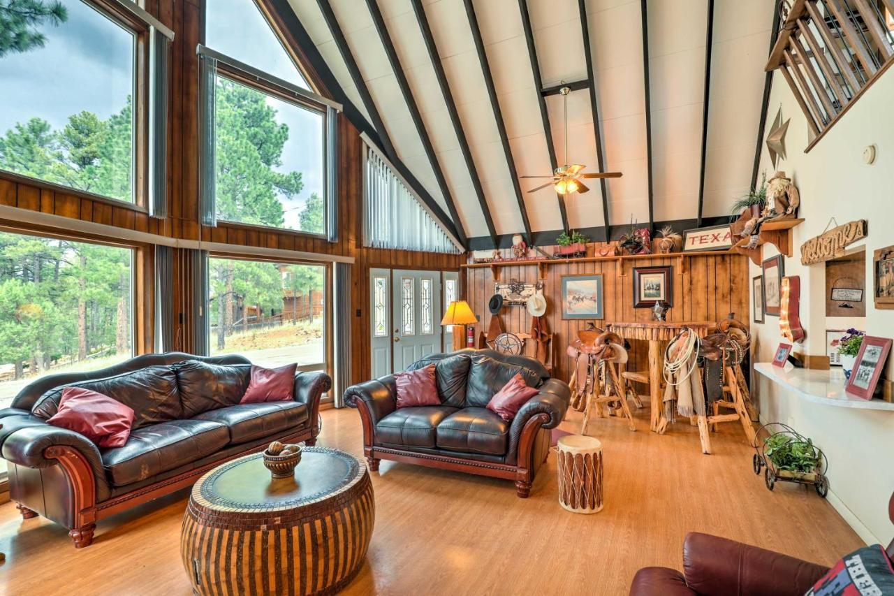 A-Frame Ruidoso Retreat With Deck, Grill And Views! Exterior foto