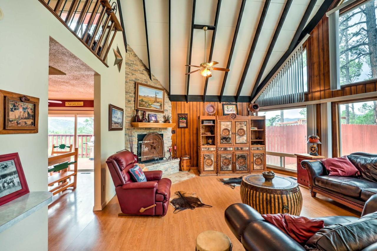 A-Frame Ruidoso Retreat With Deck, Grill And Views! Exterior foto