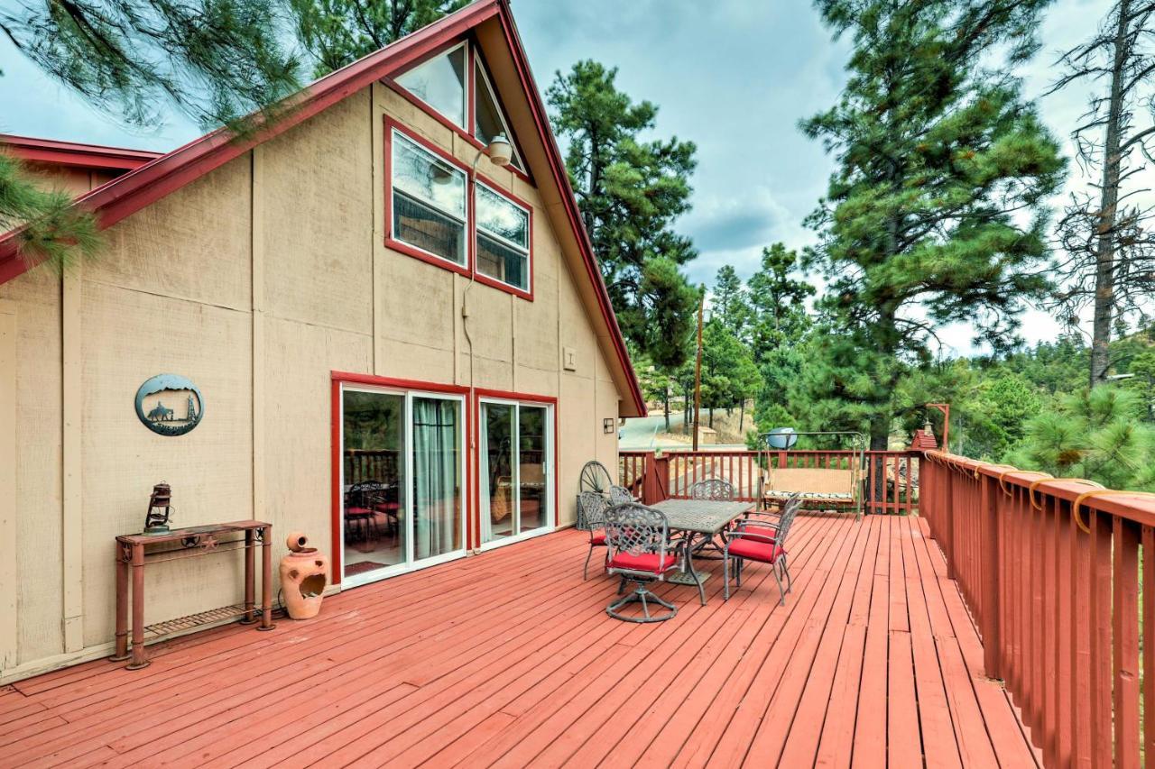 A-Frame Ruidoso Retreat With Deck, Grill And Views! Exterior foto