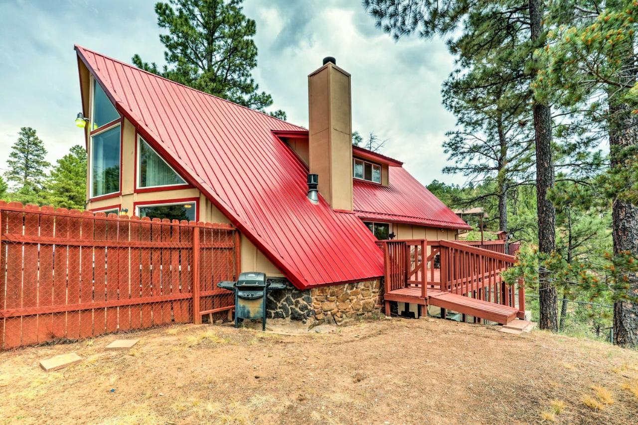 A-Frame Ruidoso Retreat With Deck, Grill And Views! Exterior foto
